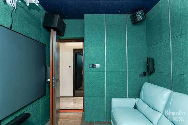 119㎡四居，簡約格局+互動式功能房，生活娛樂兩不誤